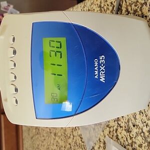 Electronic Calculating Time Clock